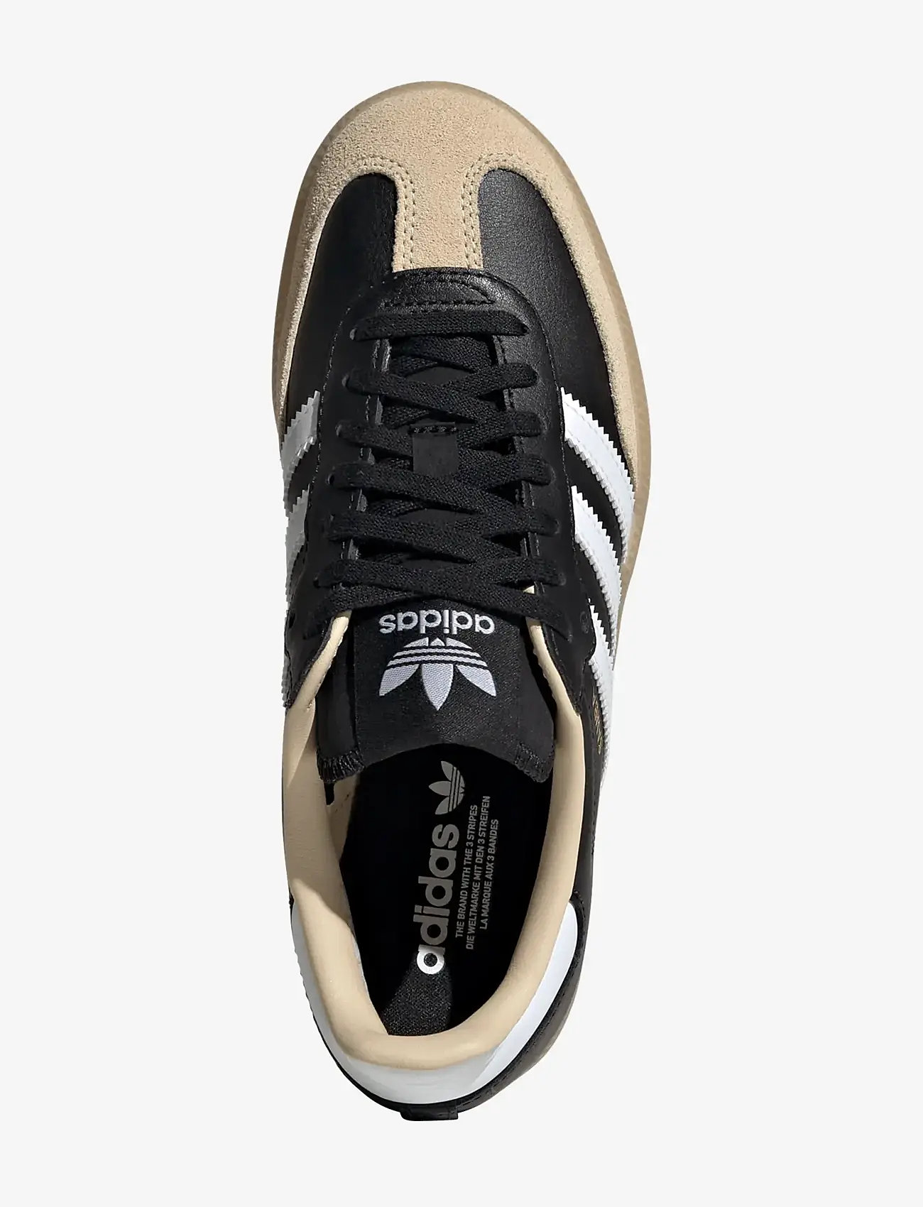 adidas Originals - SAMBA OG J - niedriger schnitt - cblack/ftwwht/gum3 - 4