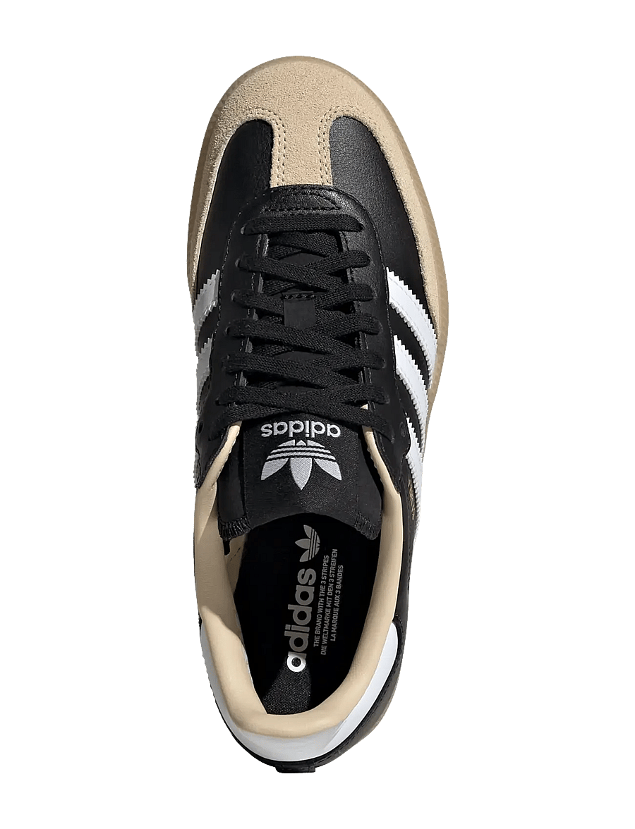 adidas Originals - SAMBA OG J - baskets basses - cblack/ftwwht/gum3 - 4