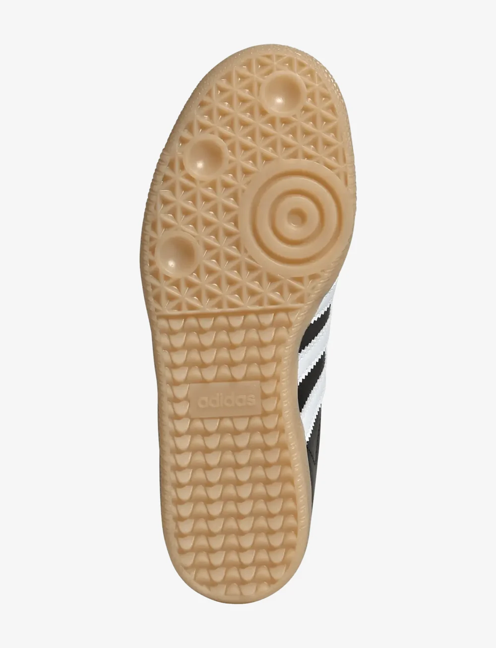 adidas Originals - SAMBA OG J - lave sneakers - cblack/ftwwht/gum3 - 5