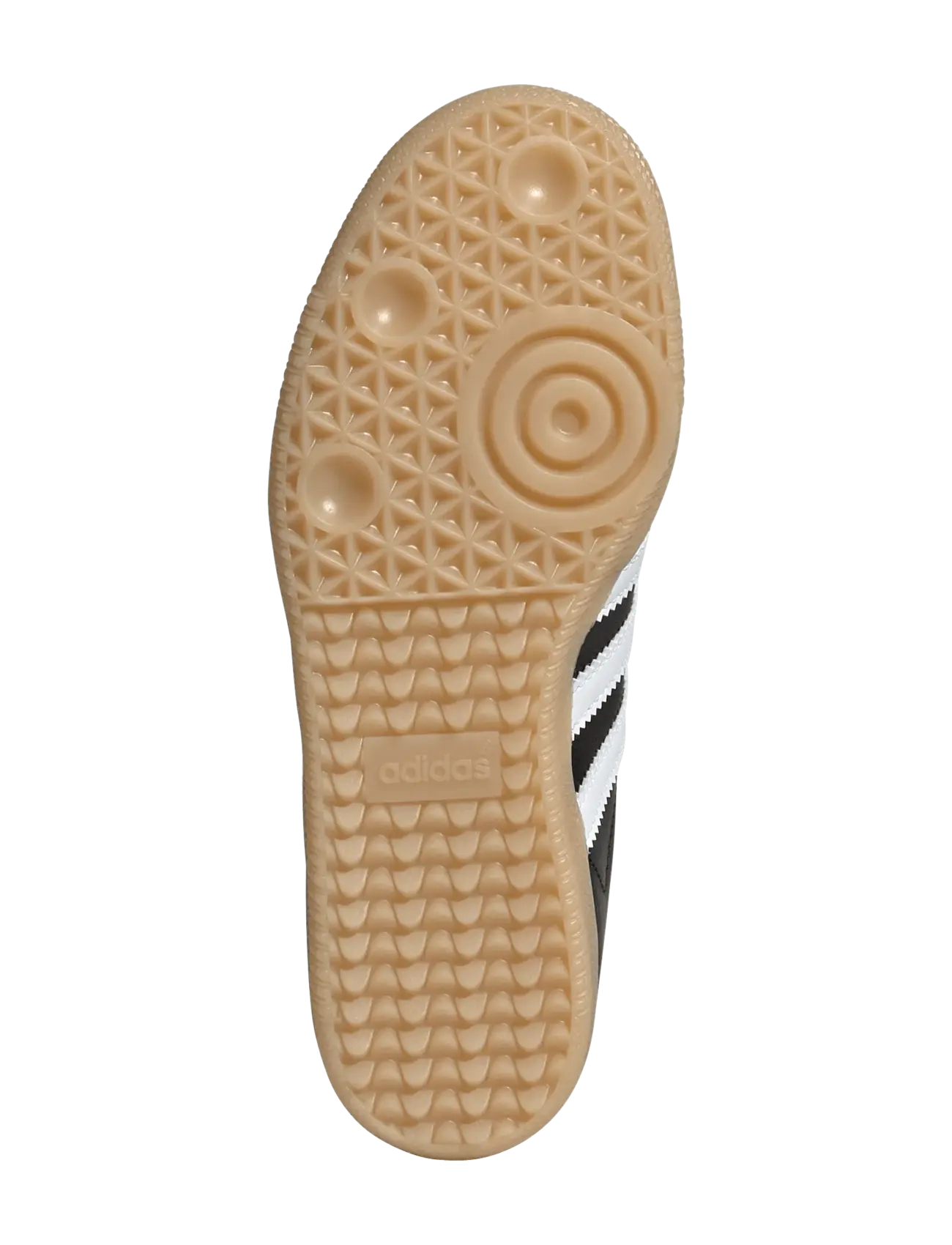 adidas Originals - SAMBA OG J - baskets basses - cblack/ftwwht/gum3 - 5