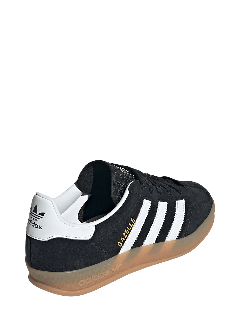 adidas Originals - GAZELLE INDOOR J - lave sneakers - cblack/ftwwht/gum2 - 3