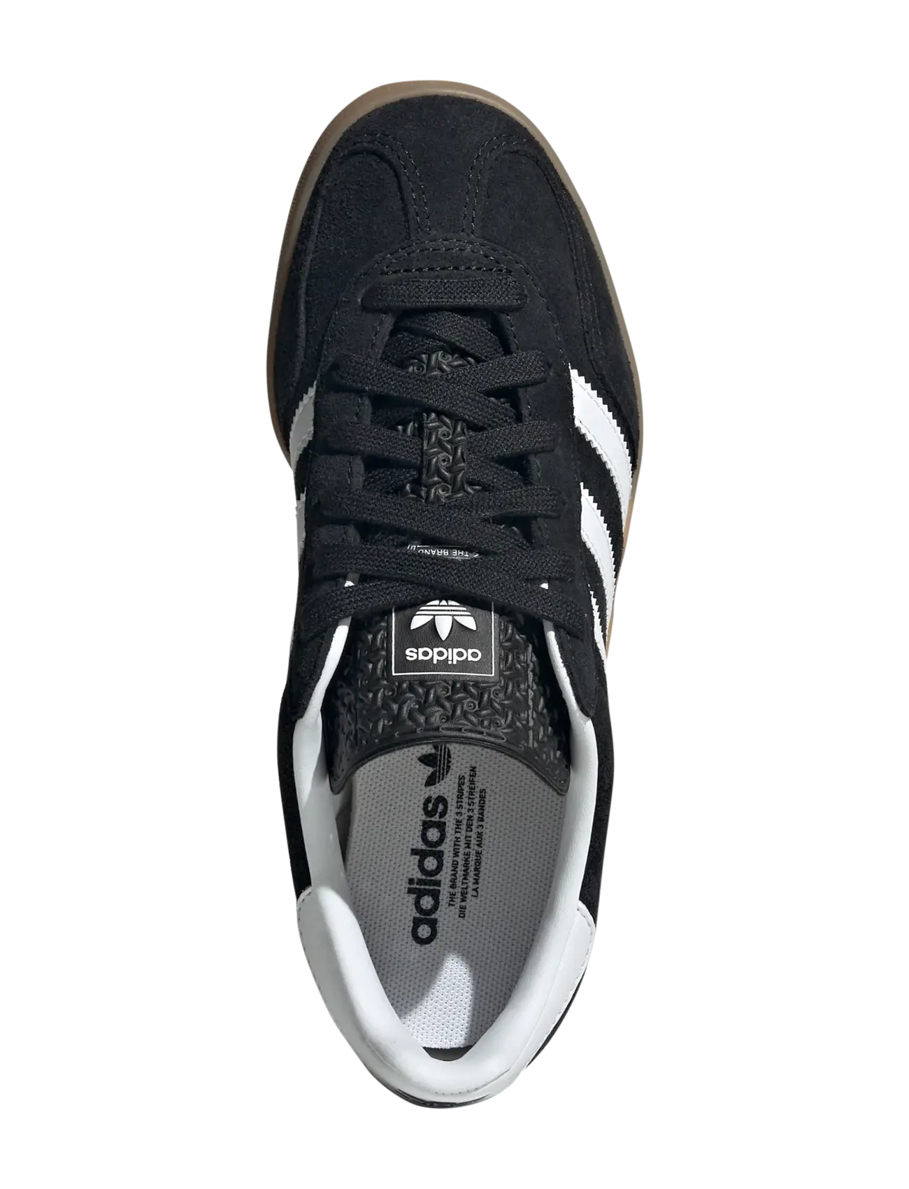 adidas Originals - GAZELLE INDOOR J - niedriger schnitt - cblack/ftwwht/gum2 - 4