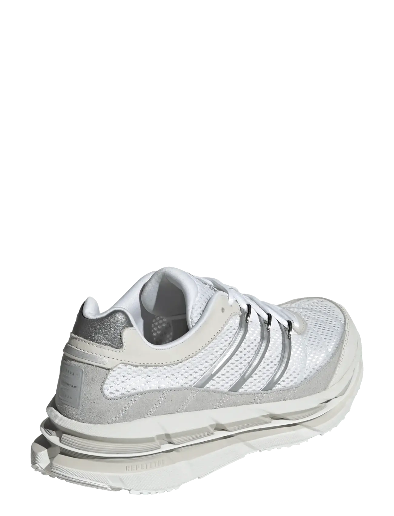 Låg sneaker 'ADISTAR' ljusgrå / silver / vit 5