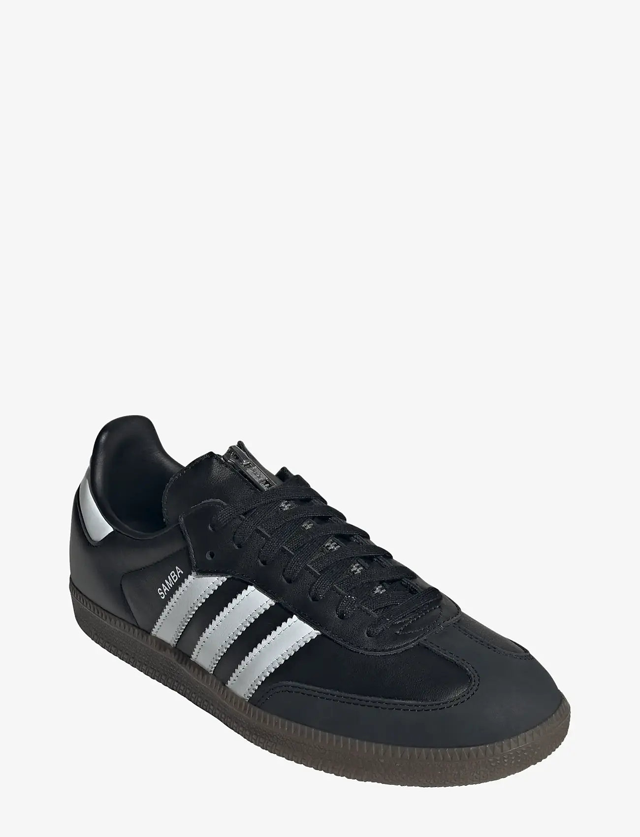 adidas Originals - SAMBA OG - kõrge säärega tossud - cblack/ftwwht/gum5 - 0