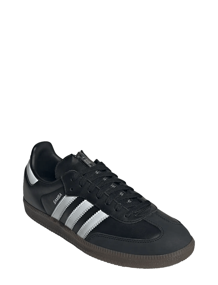 adidas Originals - SAMBA OG - lave sneakers - cblack/ftwwht/gum5 - 0