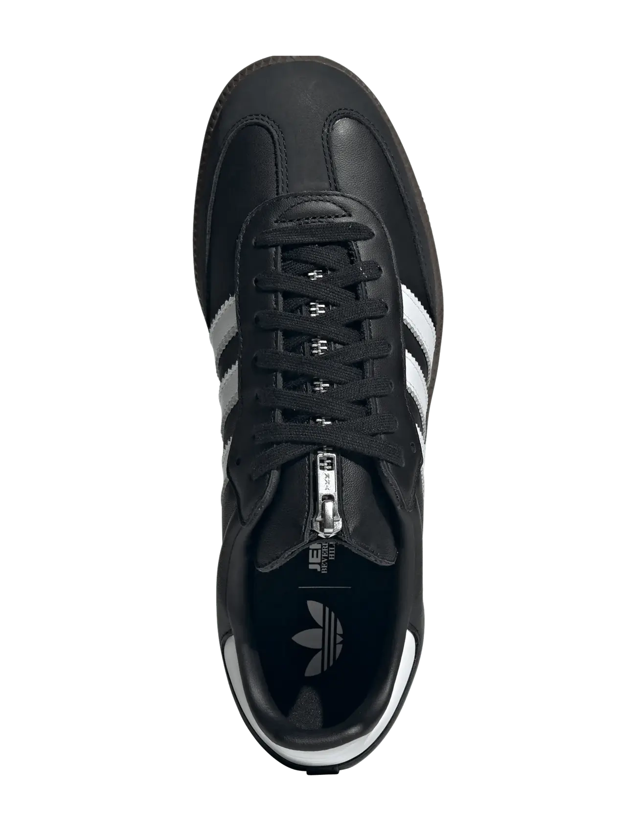 adidas Originals - SAMBA OG - lave sneakers - cblack/ftwwht/gum5 - 4