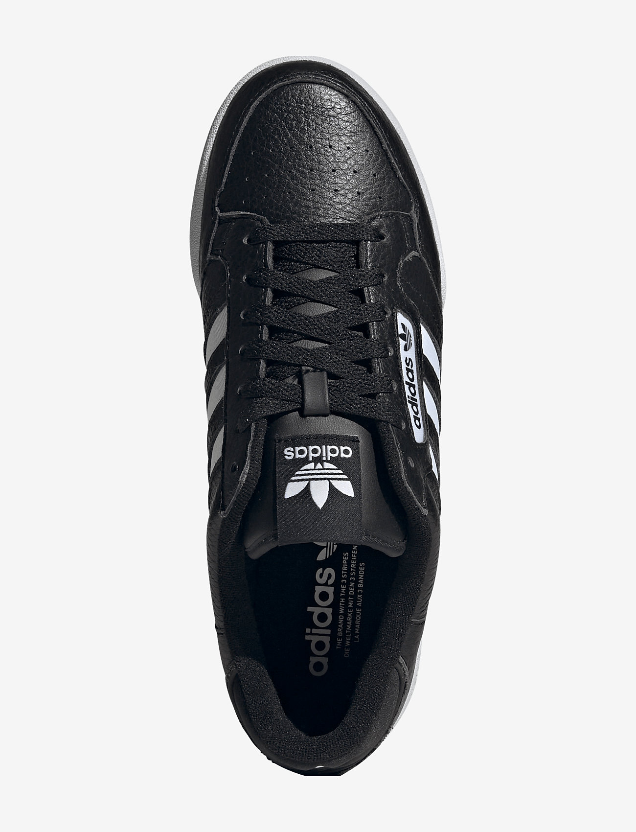 adidas Originals - CONTINENTAL 80 STRIPES - låga sneakers - cblack/ftwwht/gum3 - 4