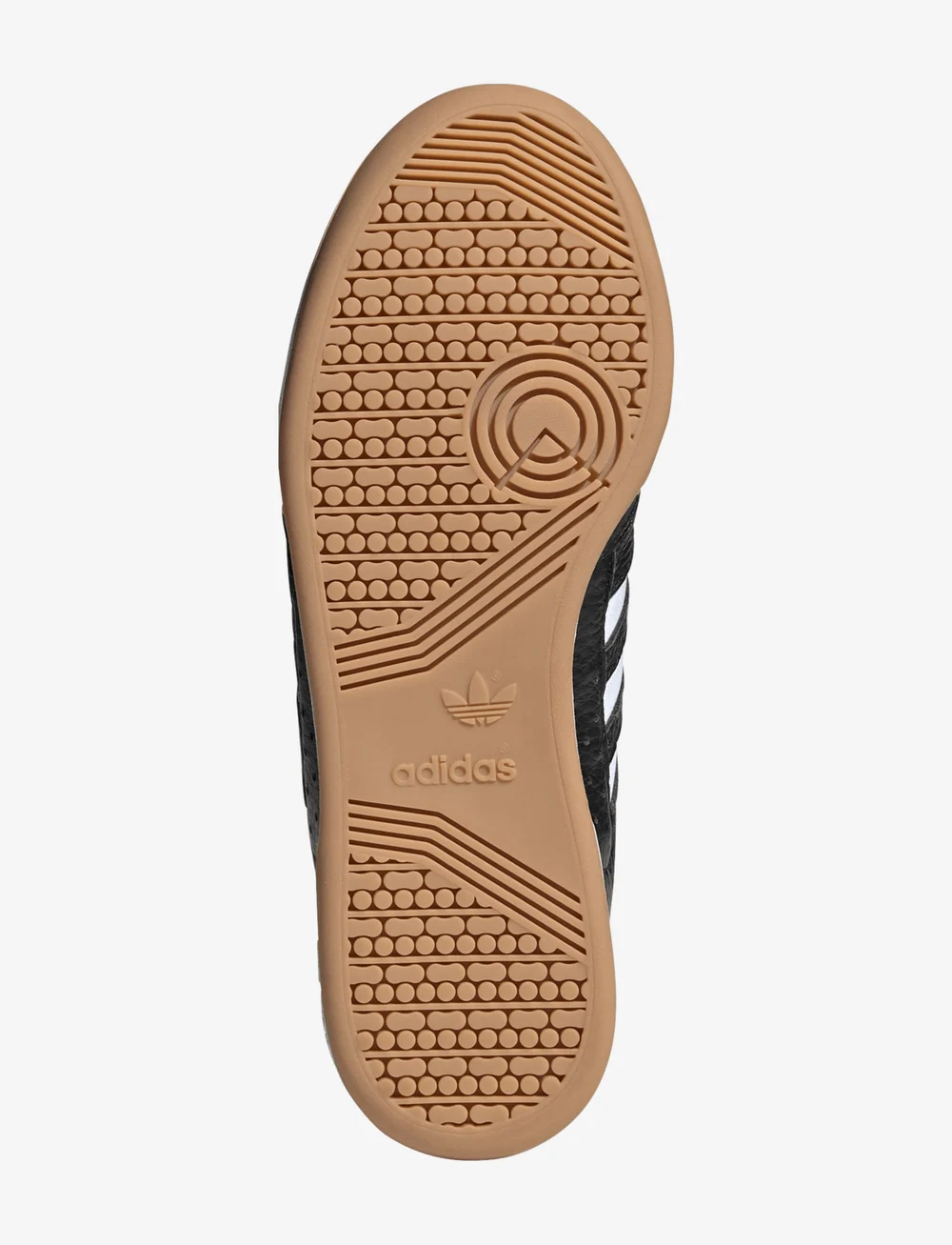 adidas Originals - CONTINENTAL 80 STRIPES - niedriger schnitt - cblack/ftwwht/gum3 - 5