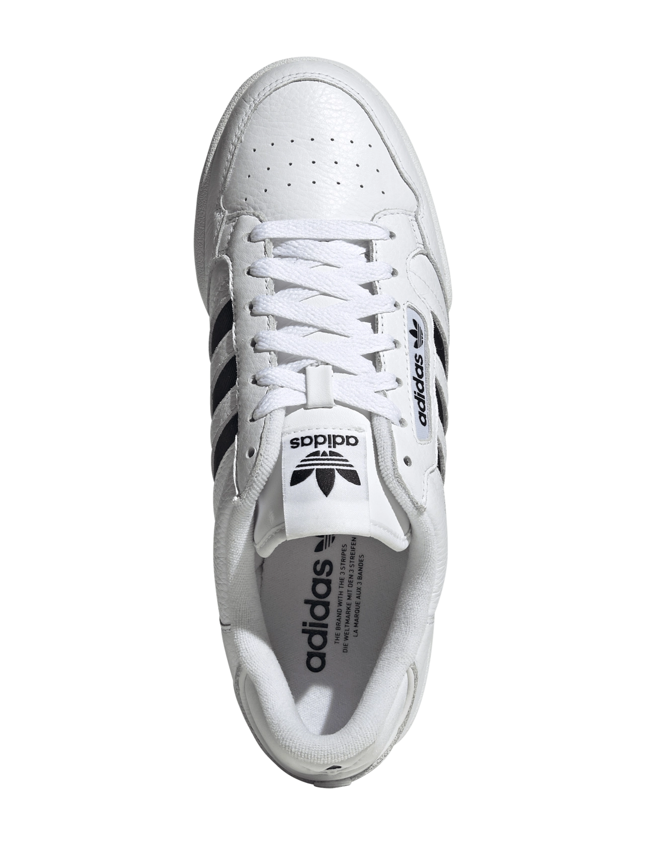 adidas Originals - CONTINENTAL 80 STRIPES - low tops - ftwwht/cblack/ftwwht - 4