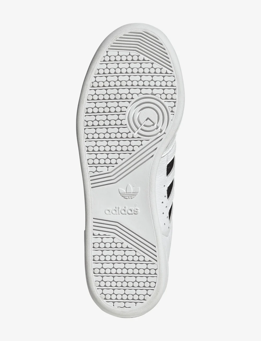 adidas Originals - CONTINENTAL 80 STRIPES - lave sneakers - ftwwht/cblack/ftwwht - 5