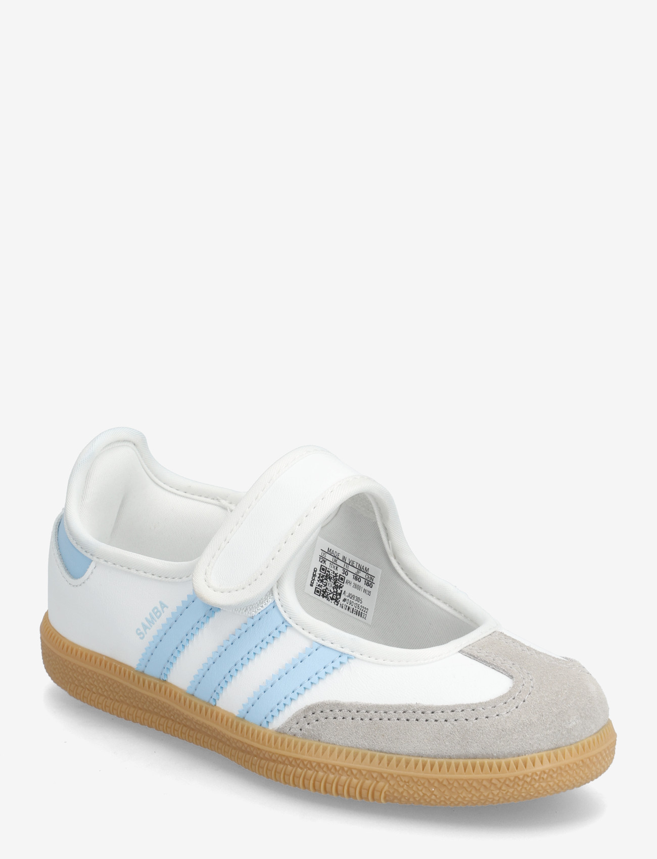 adidas Originals - SAMBA JANE C - schuhe - ftwwht/clesky/gum3 - 0