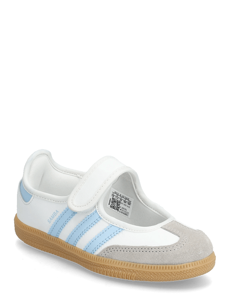 adidas Originals - SAMBA JANE C - schuhe - ftwwht/clesky/gum3 - 0