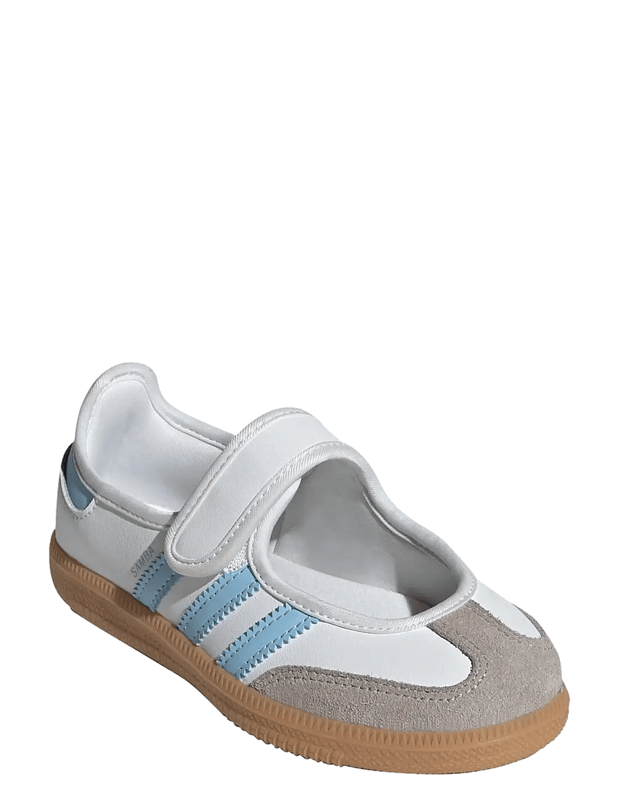 adidas Originals - SAMBA JANE C - schuhe - ftwwht/clesky/gum3 - 0