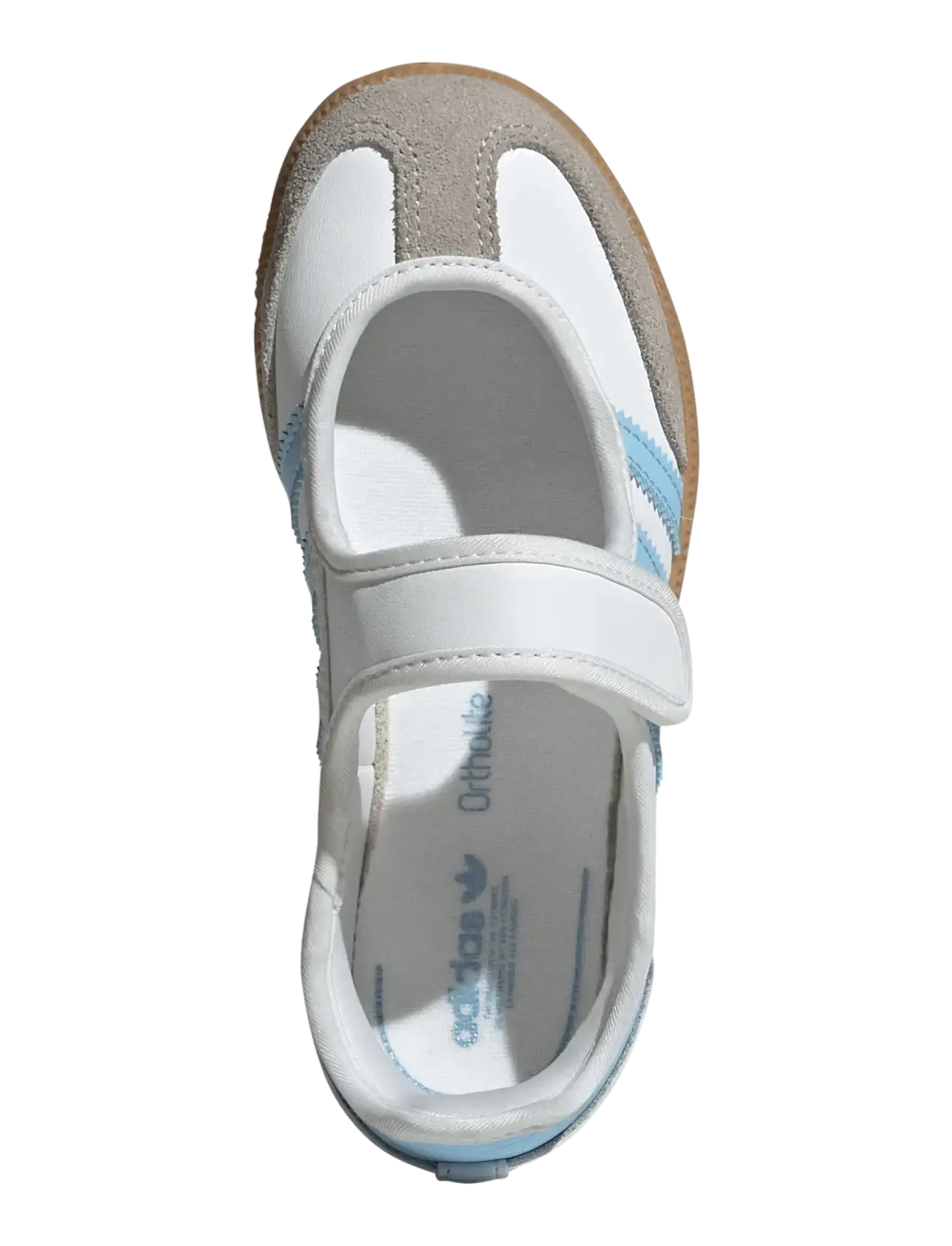 adidas Originals - SAMBA JANE C - schuhe - ftwwht/clesky/gum3 - 4