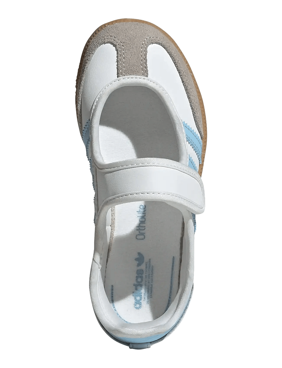 adidas Originals - SAMBA JANE C - schuhe - ftwwht/clesky/gum3 - 4