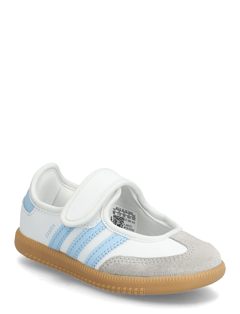 adidas Originals - SAMBA JANE I - kengät - ftwwht/clesky/gum3 - 0