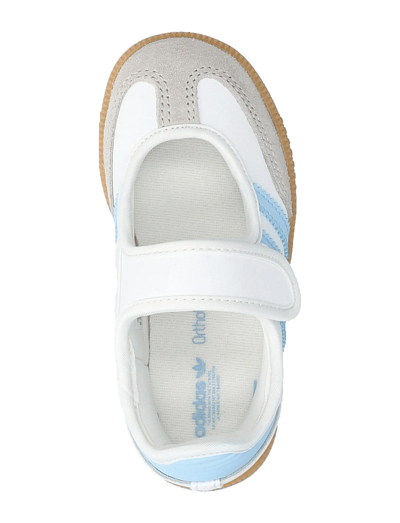 adidas Originals - SAMBA JANE I - kengät - ftwwht/clesky/gum3 - 3