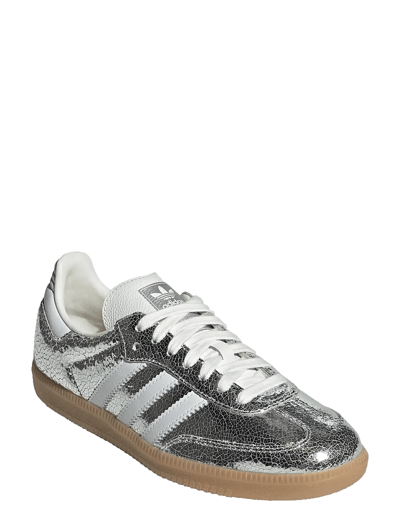 adidas Originals - SAMBA OG W - niedrige sneakers - silvmt/ftwwht/cwhite - 0