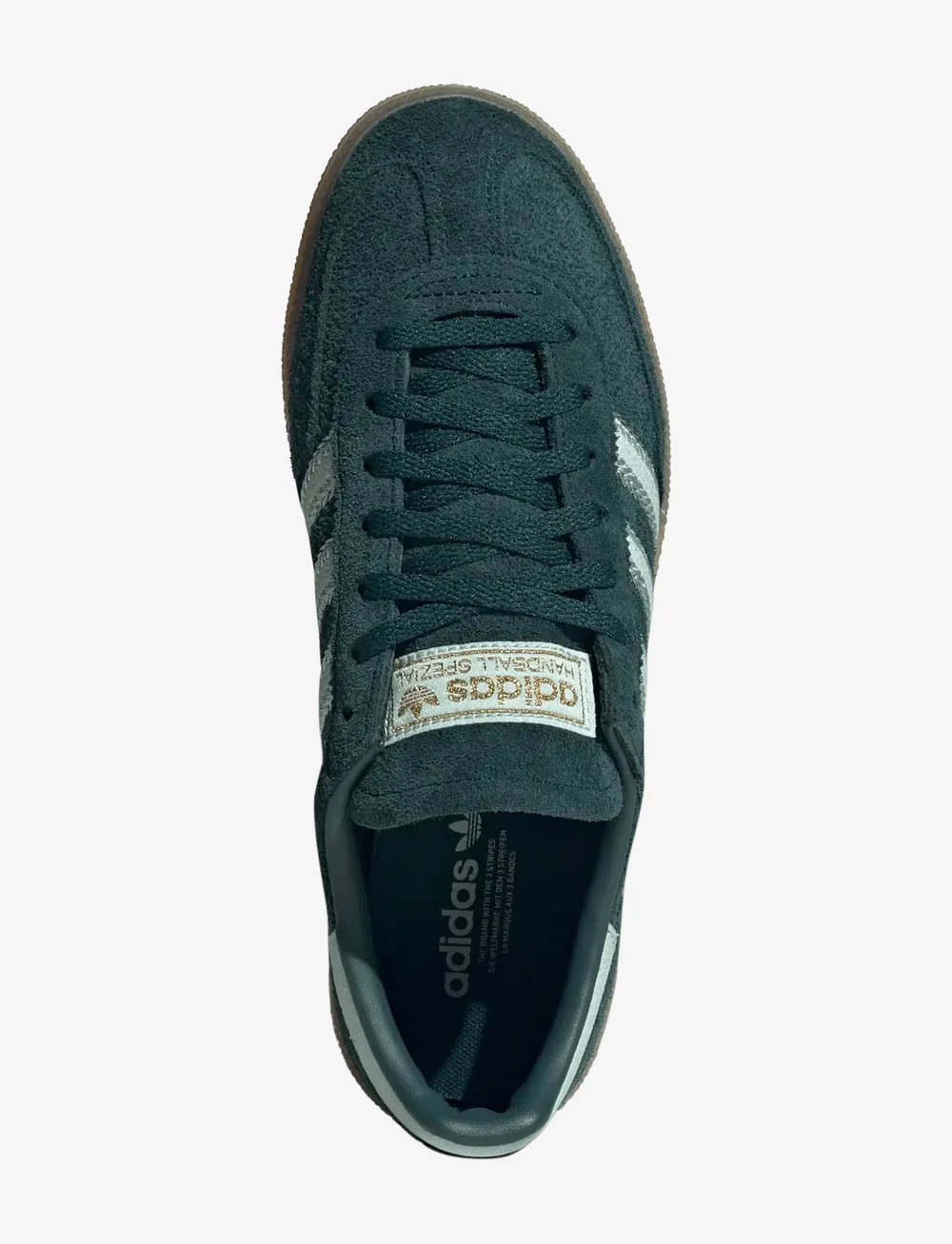 adidas Originals - HANDBALL SPEZIAL W - låga sneakers - aurivy/ashgrn/gum1 - 4