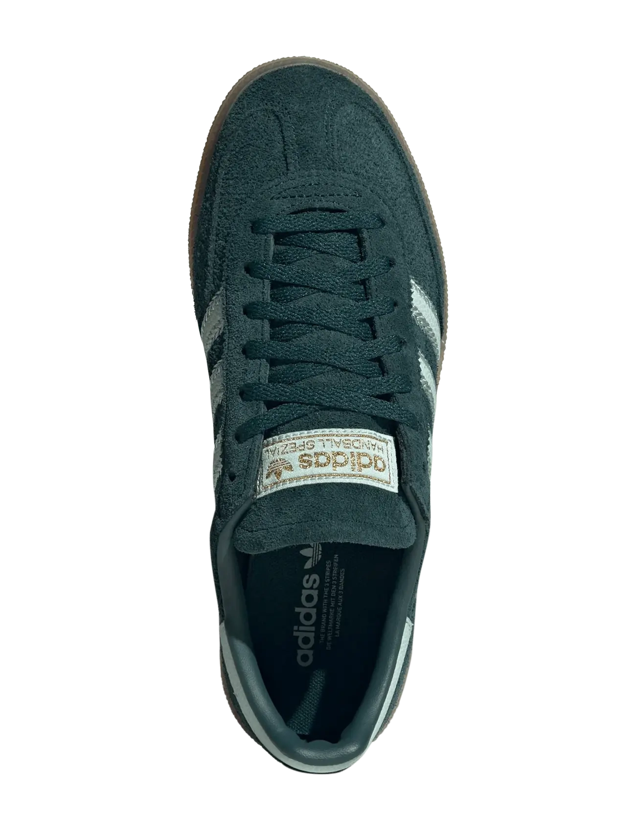 adidas Originals - HANDBALL SPEZIAL W - baskets basses - aurivy/ashgrn/gum1 - 4