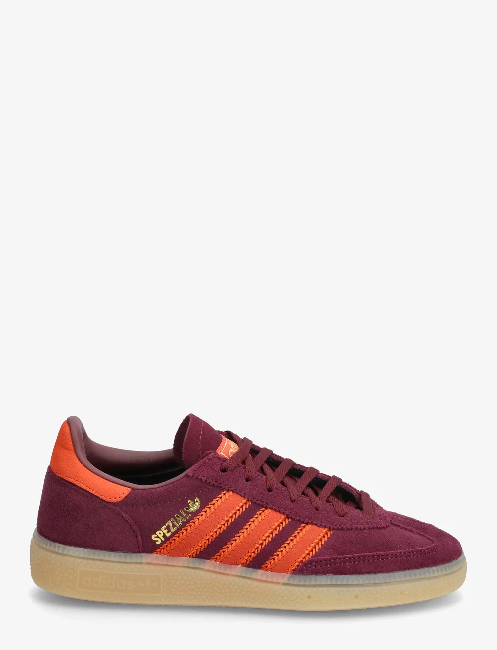 adidas Originals - HANDBALL SPEZIAL W - lave sneakers - maroon/prered/gum1 - 1