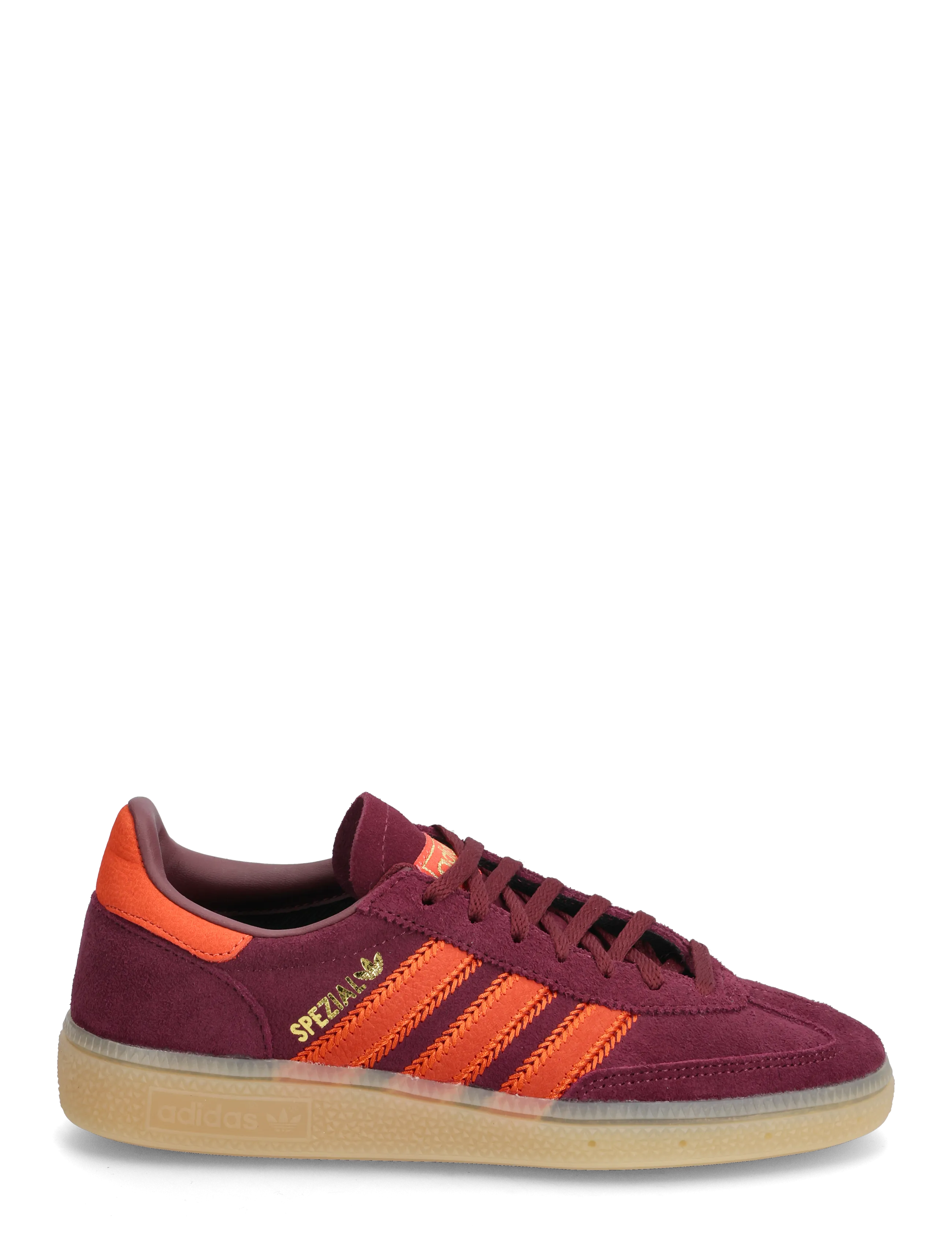adidas Originals - HANDBALL SPEZIAL W - laisvalaikio batai žemu aulu - maroon/prered/gum1 - 1
