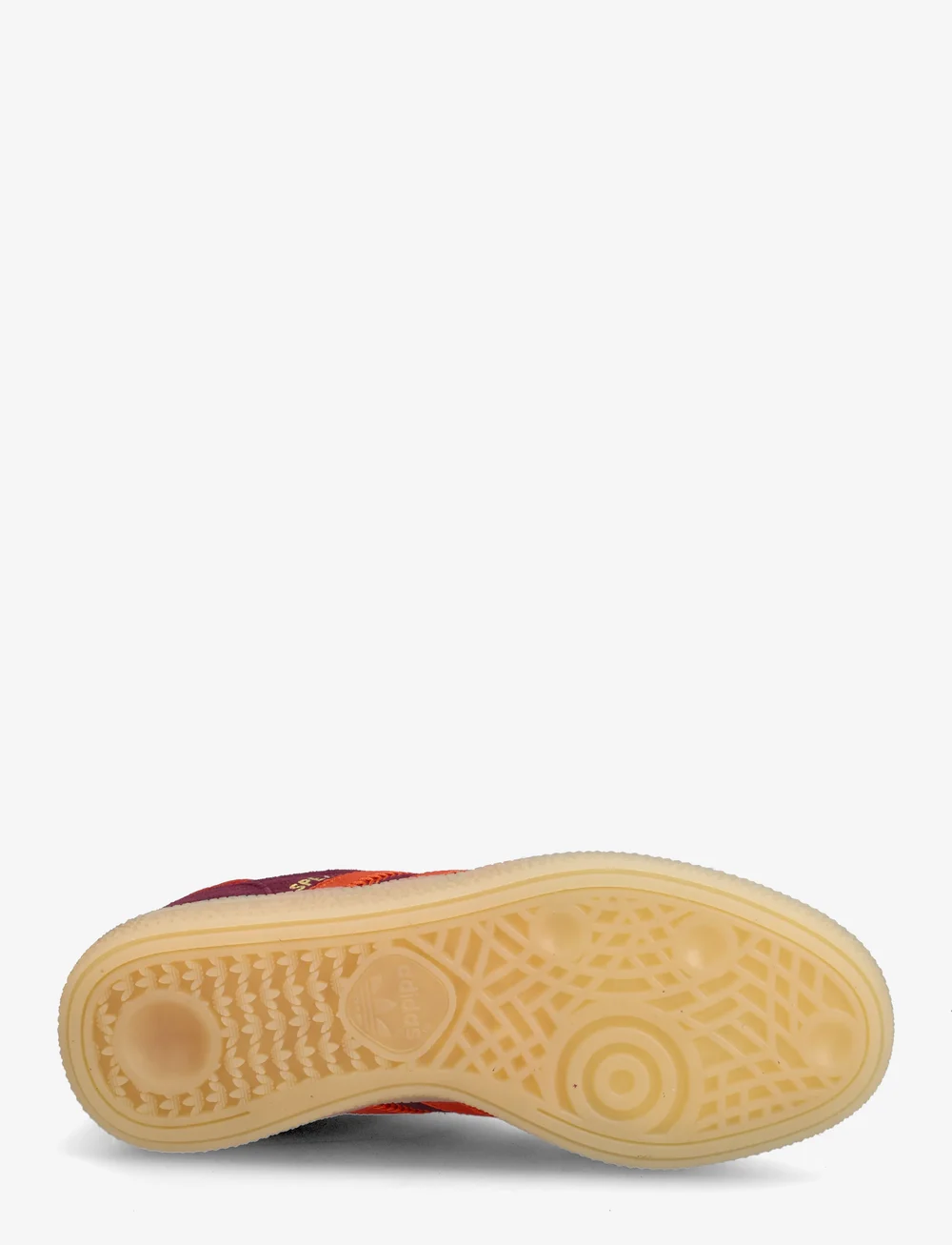 adidas Originals - HANDBALL SPEZIAL W - lave sneakers - maroon/prered/gum1 - 4