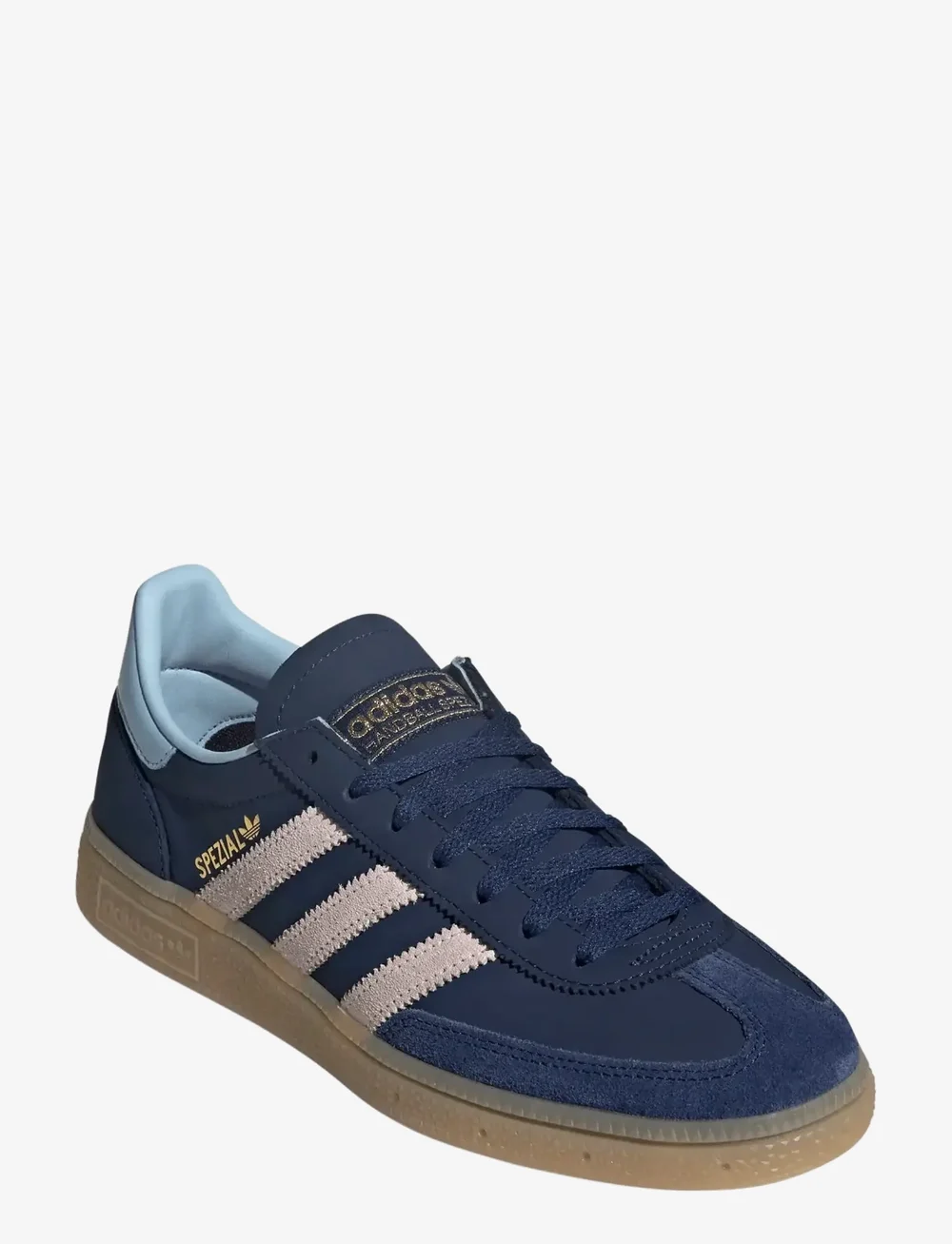 adidas Originals - HANDBALL SPEZIAL W - lave sneakers - dkblue/wonqua/clesky - 0