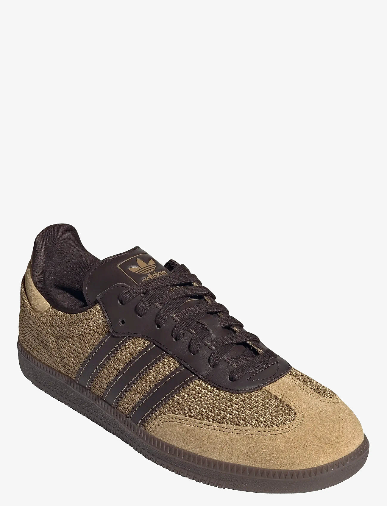 adidas Originals - SAMBA OG - kõrge säärega tossud - golbei/dbrown/gum5 - 0
