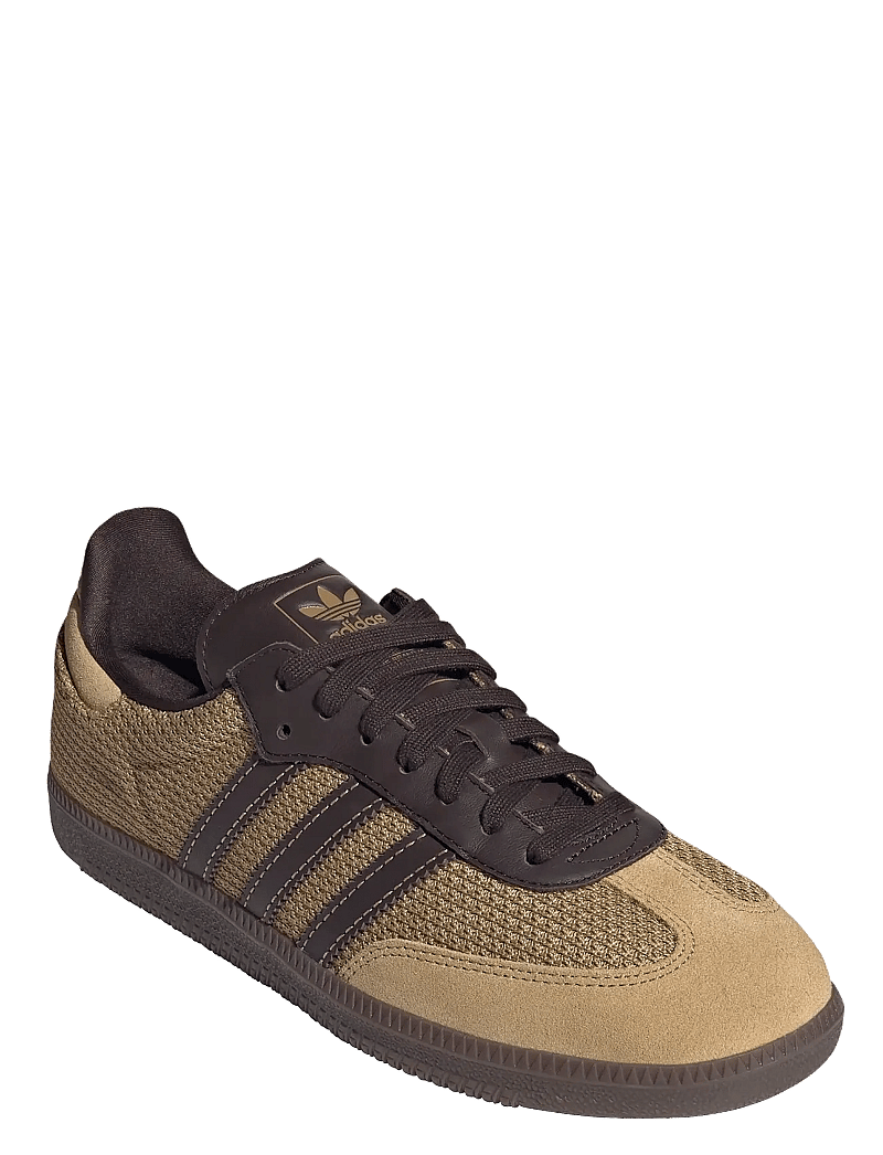 adidas Originals - SAMBA OG - låga sneakers - golbei/dbrown/gum5 - 0