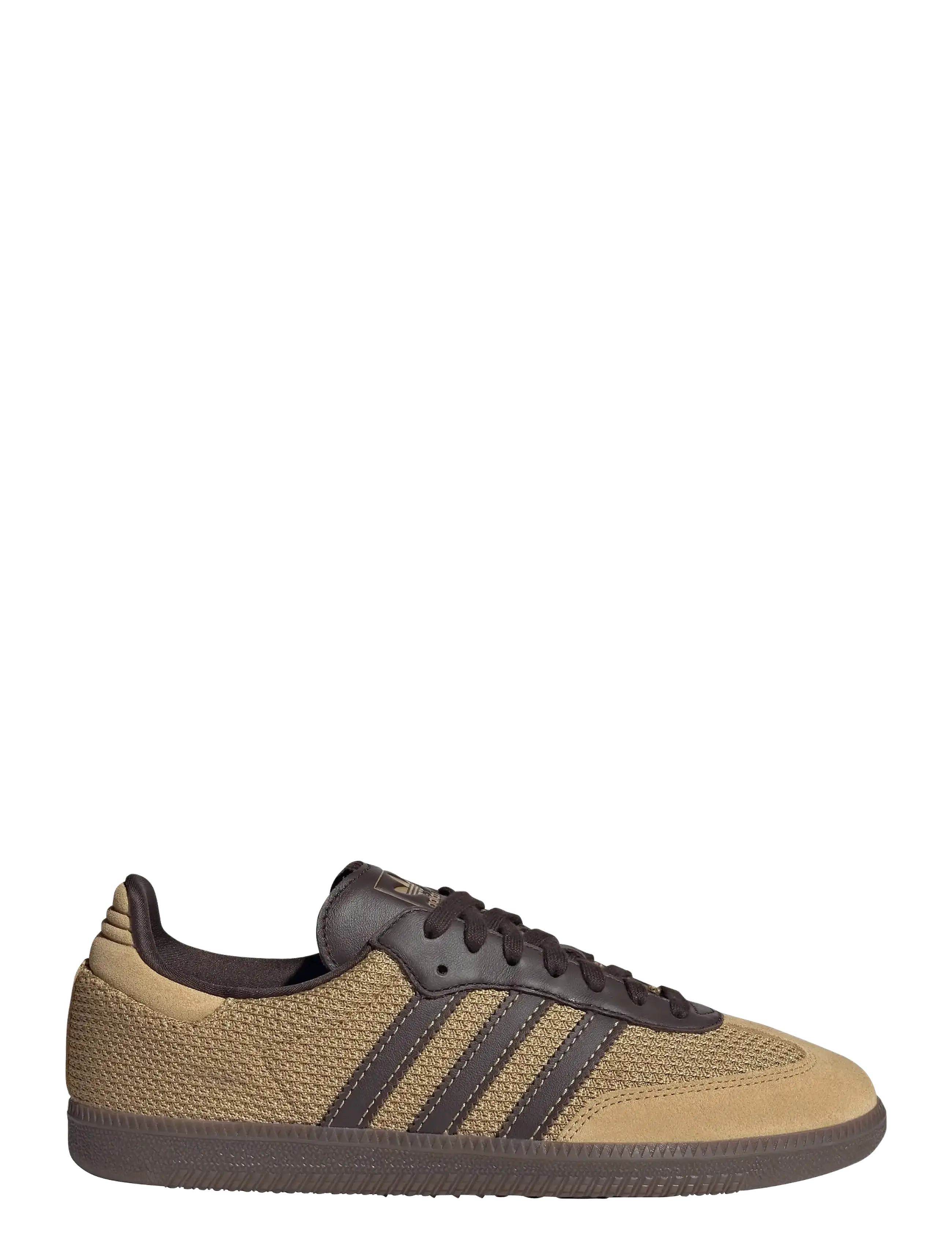 adidas Originals - SAMBA OG - niedriger schnitt - golbei/dbrown/gum5 - 1