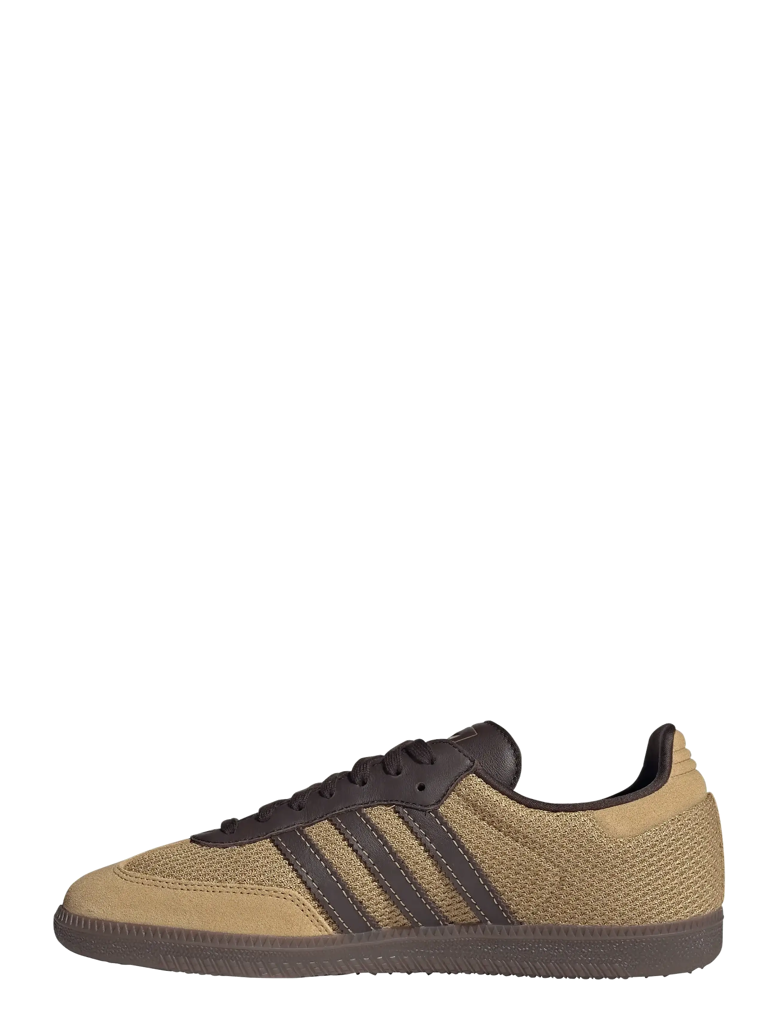 adidas Originals - SAMBA OG - niedriger schnitt - golbei/dbrown/gum5 - 2