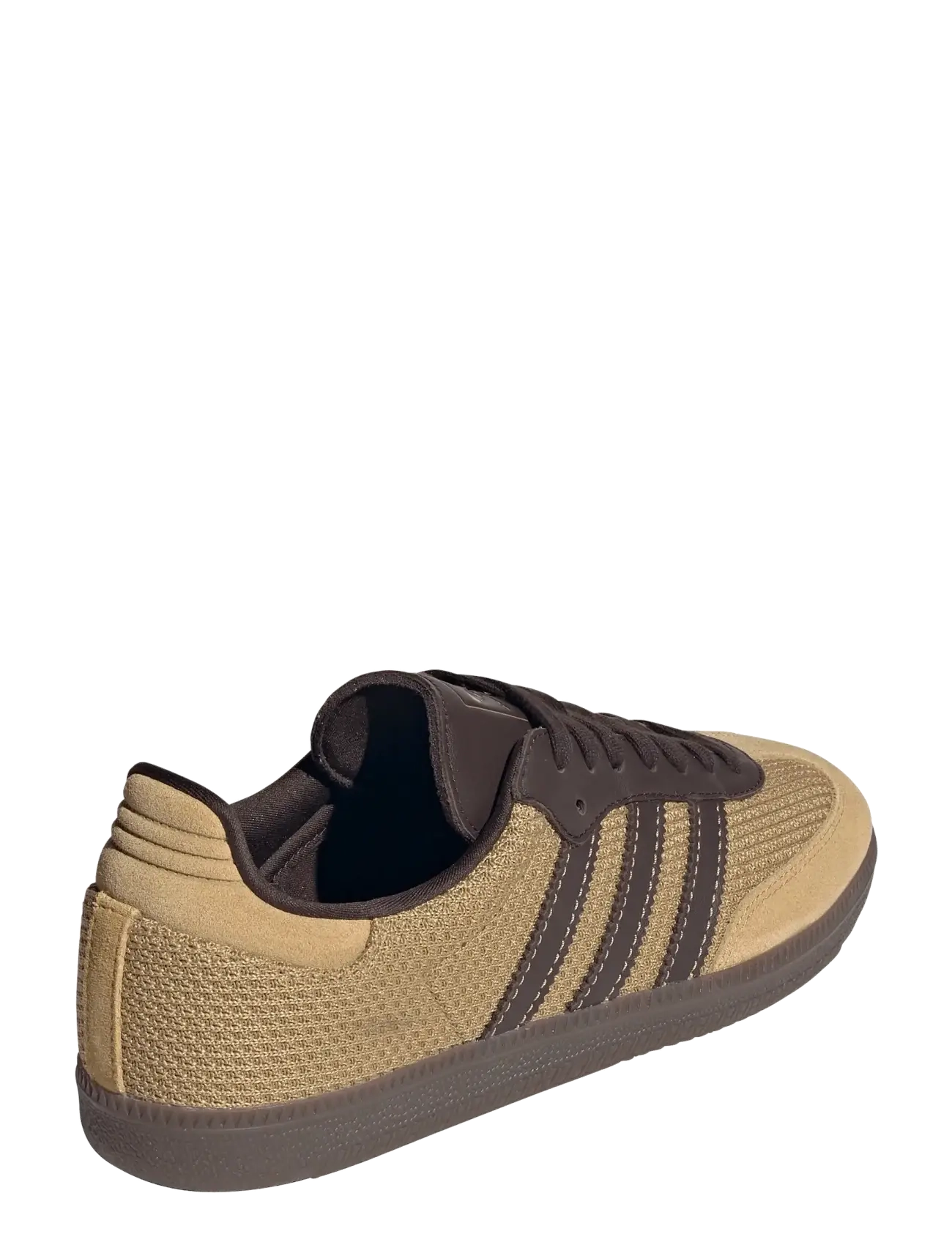 adidas Originals - SAMBA OG - niedriger schnitt - golbei/dbrown/gum5 - 3