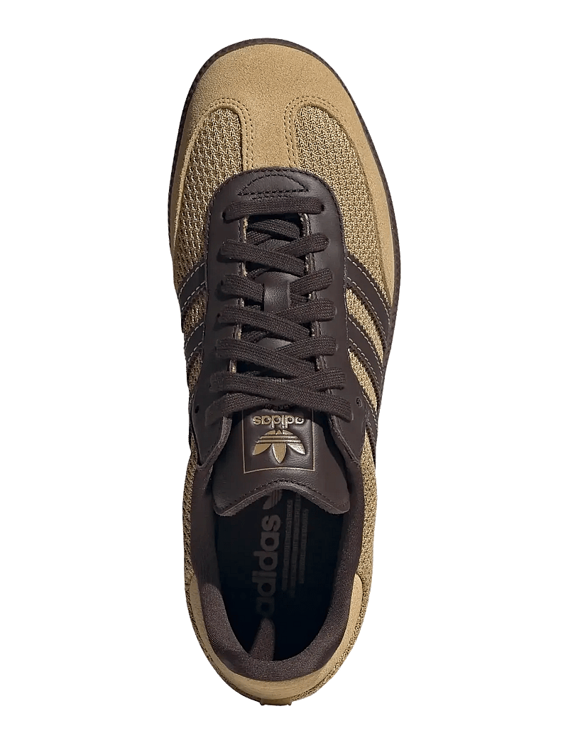 adidas Originals - SAMBA OG - låga sneakers - golbei/dbrown/gum5 - 4