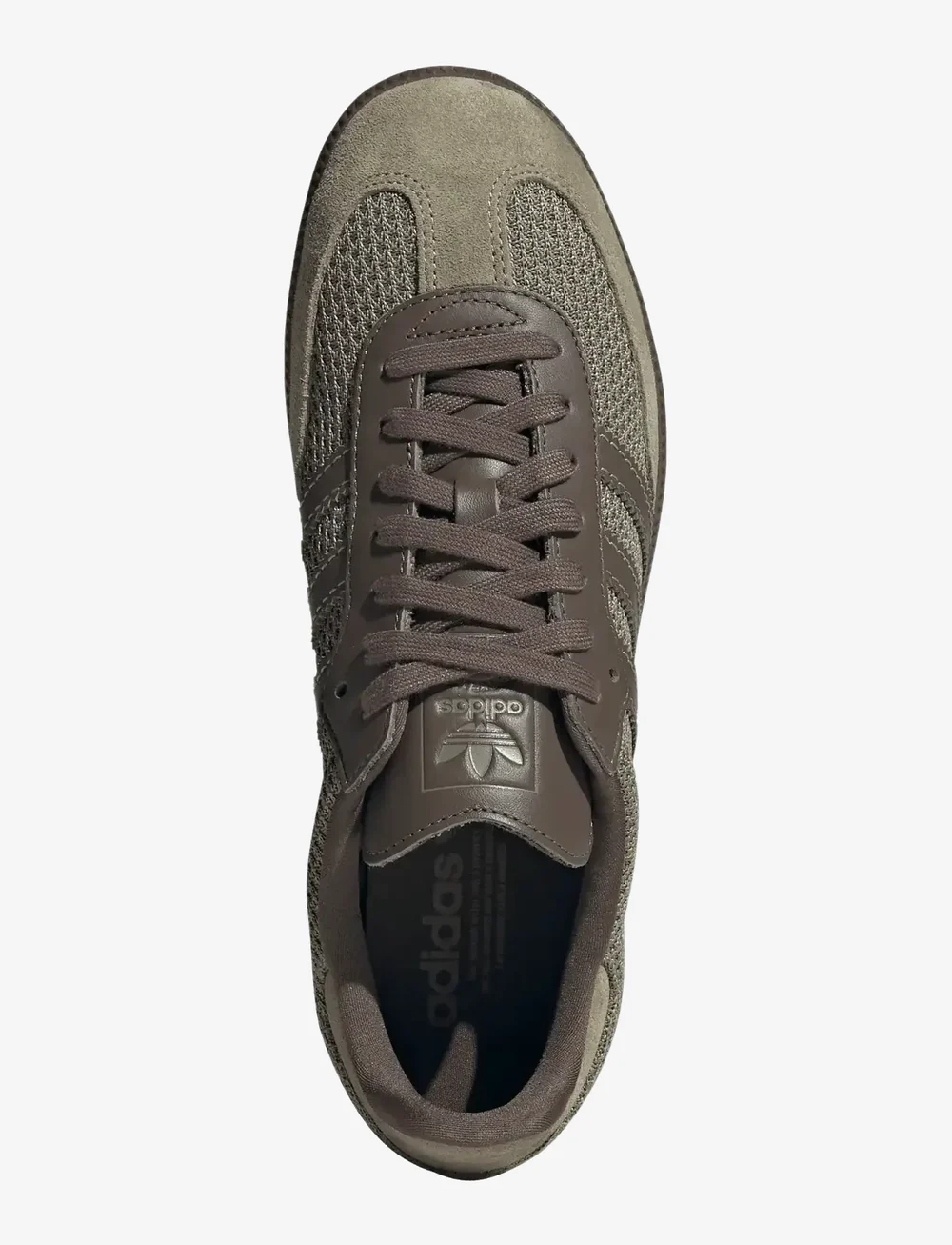 adidas Originals - SAMBA OG - lave sneakers - orbgrn/carbrn/gum5 - 4