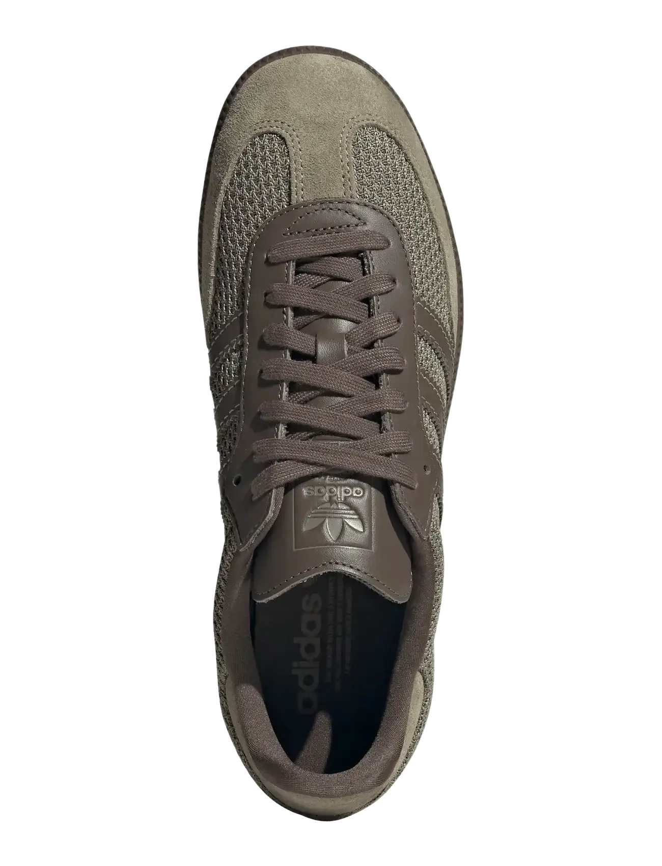 adidas Originals - SAMBA OG - baskets basses - orbgrn/carbrn/gum5 - 4
