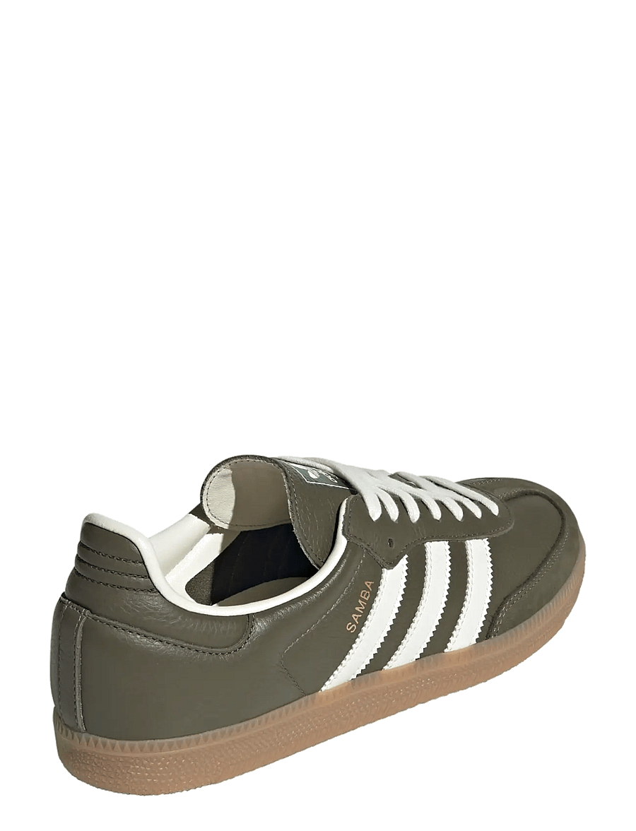 adidas Originals - SAMBA OG - niedriger schnitt - medrkh/owhite/gum4 - 3