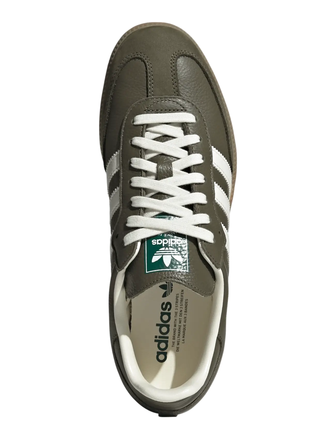 adidas Originals - SAMBA OG - niedriger schnitt - medrkh/owhite/gum4 - 4