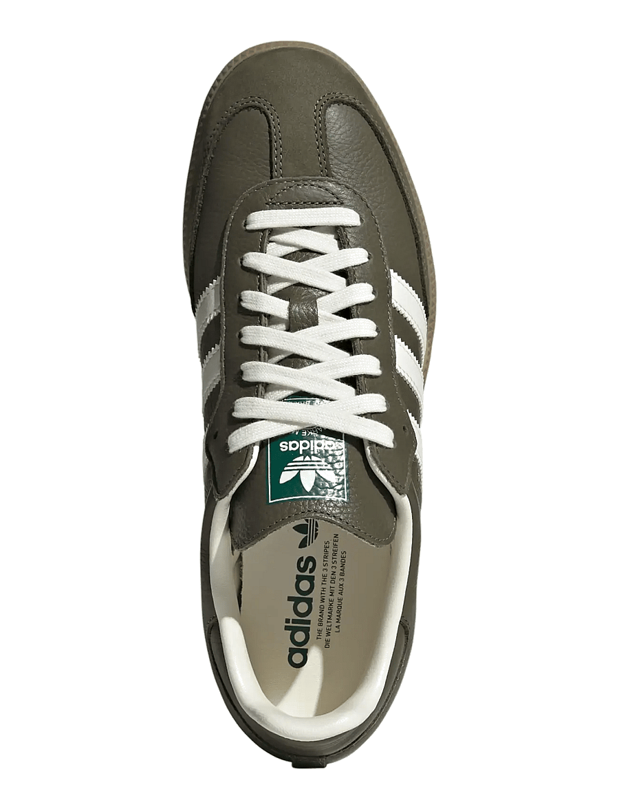 adidas Originals - SAMBA OG - niedriger schnitt - medrkh/owhite/gum4 - 4