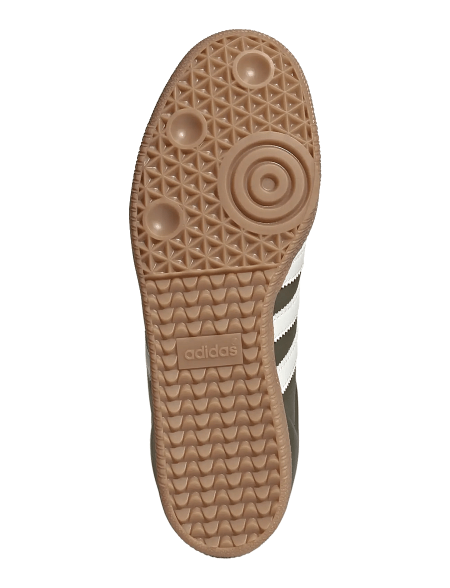 adidas Originals - SAMBA OG - niedriger schnitt - medrkh/owhite/gum4 - 5