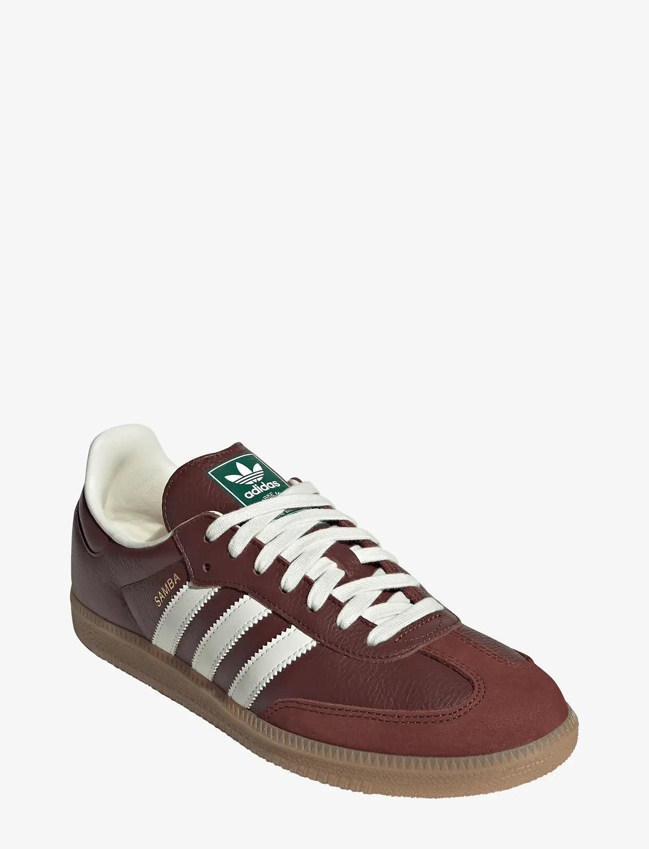 adidas Originals - SAMBA OG - låga sneakers - foxbrn/owhite/gum4 - 0
