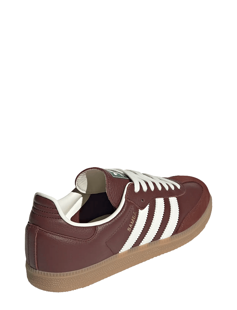 adidas Originals - SAMBA OG - låga sneakers - foxbrn/owhite/gum4 - 3