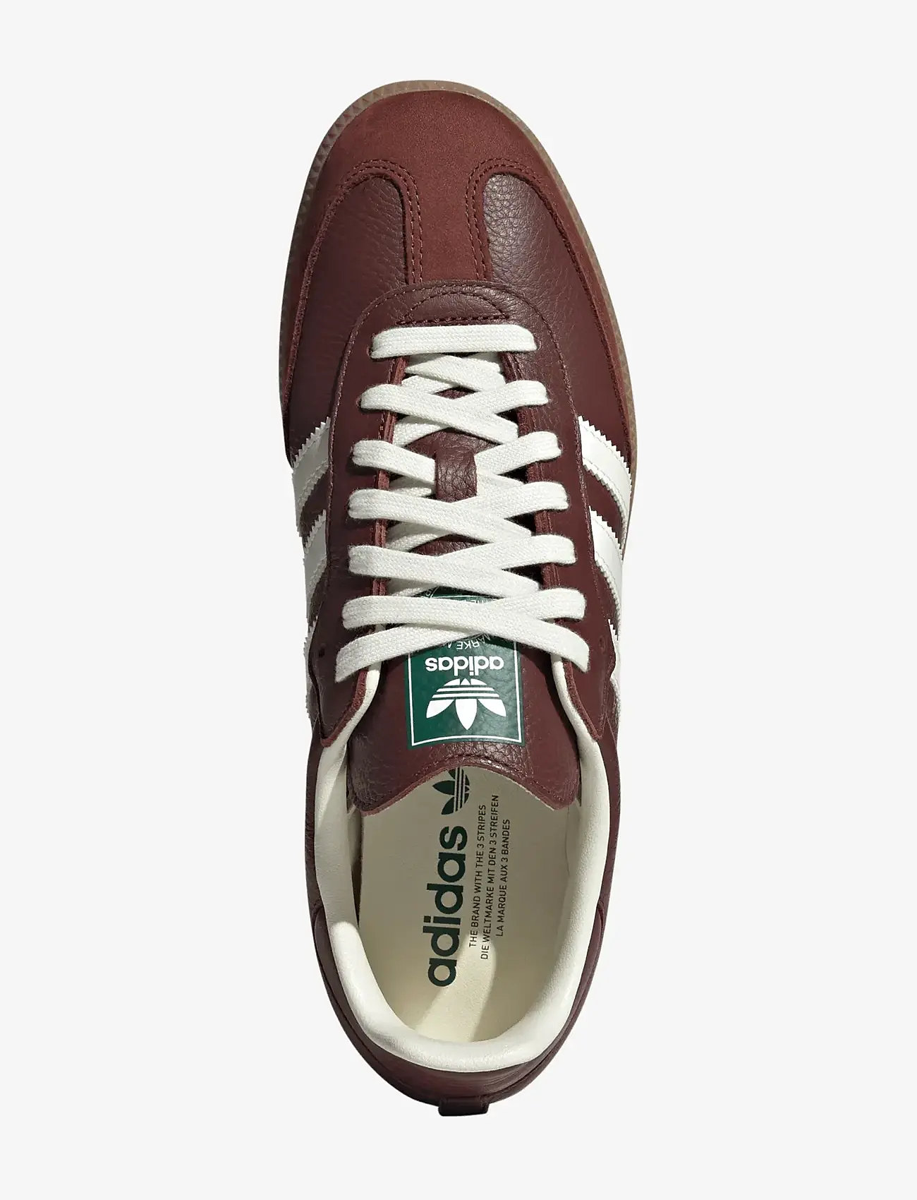 adidas Originals - SAMBA OG - låga sneakers - foxbrn/owhite/gum4 - 4