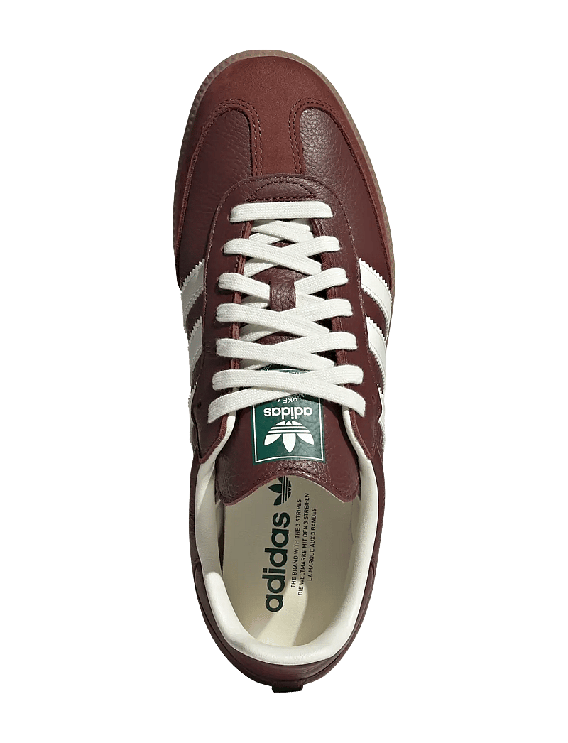 adidas Originals - SAMBA OG - låga sneakers - foxbrn/owhite/gum4 - 4