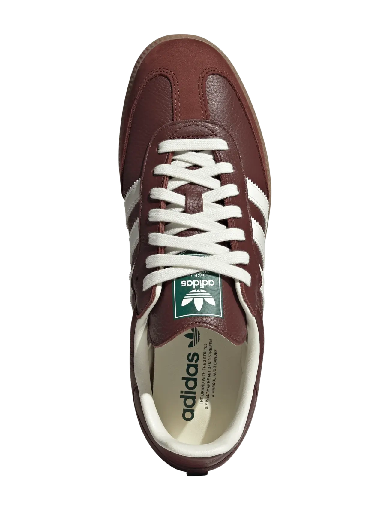 adidas Originals - SAMBA OG - baskets basses - foxbrn/owhite/gum4 - 4