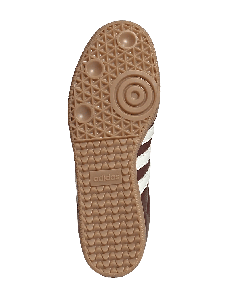 adidas Originals - SAMBA OG - låga sneakers - foxbrn/owhite/gum4 - 5