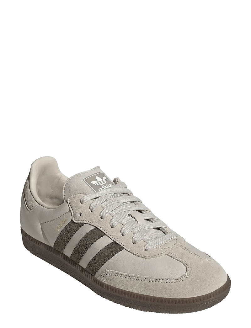 adidas Originals - SAMBA OG - lave sneakers - alumin/medrkh/gum5 - 0