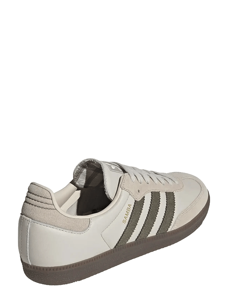 adidas Originals - SAMBA OG - lave sneakers - alumin/medrkh/gum5 - 3