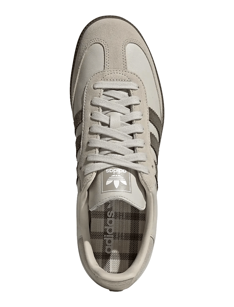 adidas Originals - SAMBA OG - lave sneakers - alumin/medrkh/gum5 - 4