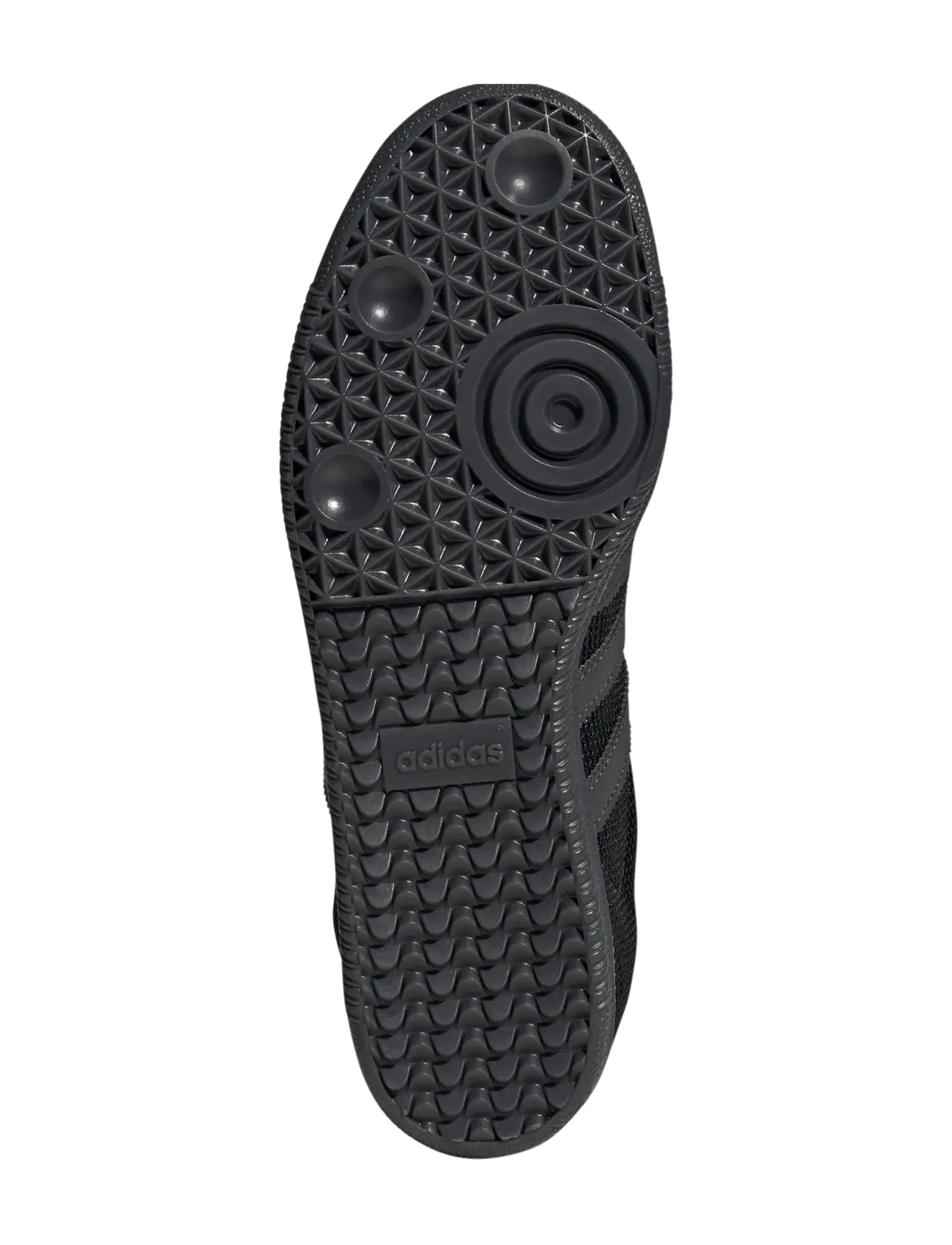 adidas Originals - SAMBA OG - lave sneakers - cblack/carbon/silvmt - 5